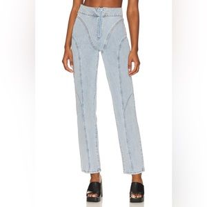 superdown Light Blue Flare & Wide Leg Jeans